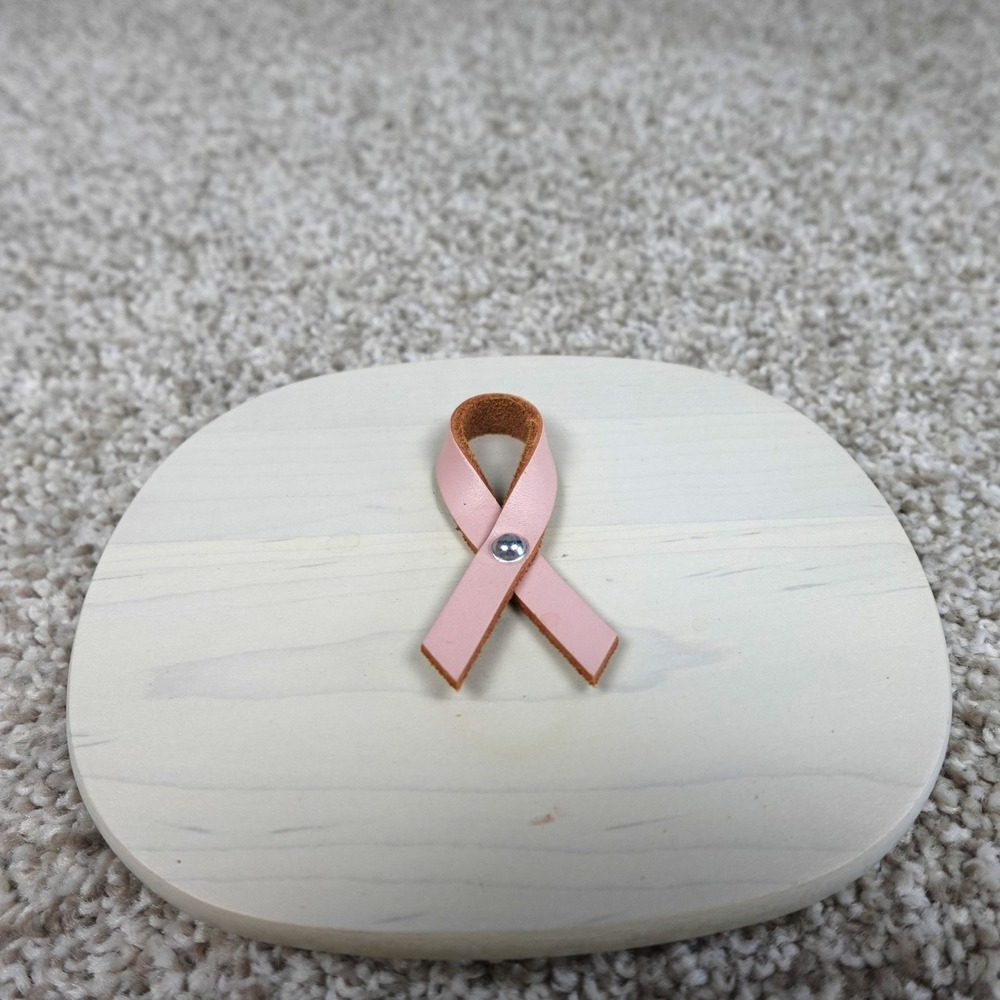 Longaberger 2008 Horizon of Hope Basket Lid Pink Ribbon Awareness Wood Cover